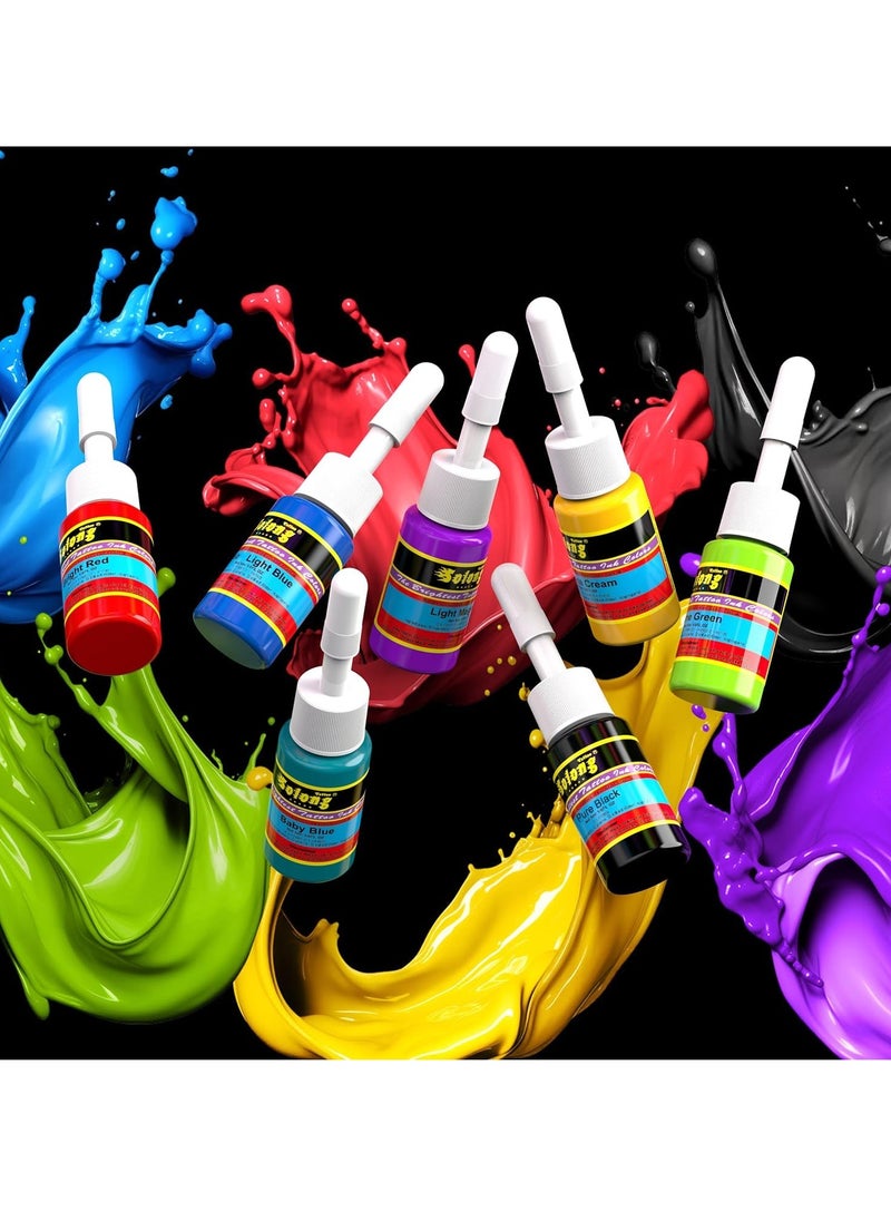 solong tattoo - Solong Tattoo Ink Set 54 Complete Colors Pigment Kit 1/6oz (5ml) Tattoo Supply for Tattoo Kit TI1001-5-54 - Image 1