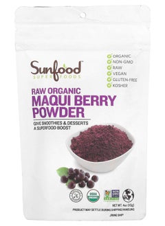 Superfoods Raw Organic Maqui Berry Powder 4 oz (113 g) - pzsku/Z8924CC6D1622658A2356Z/45/_/1729515331/58add2f6-db54-4e29-a2d4-ca160a36d512