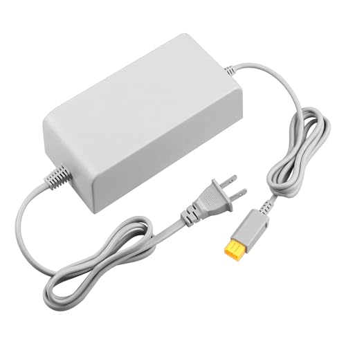 Xahpower Console Charger for Wii U, AC Adapter Power Supply Replacement for Nintendo WiiU Console (Not Compatible with Nintendo Wii) - Image 1