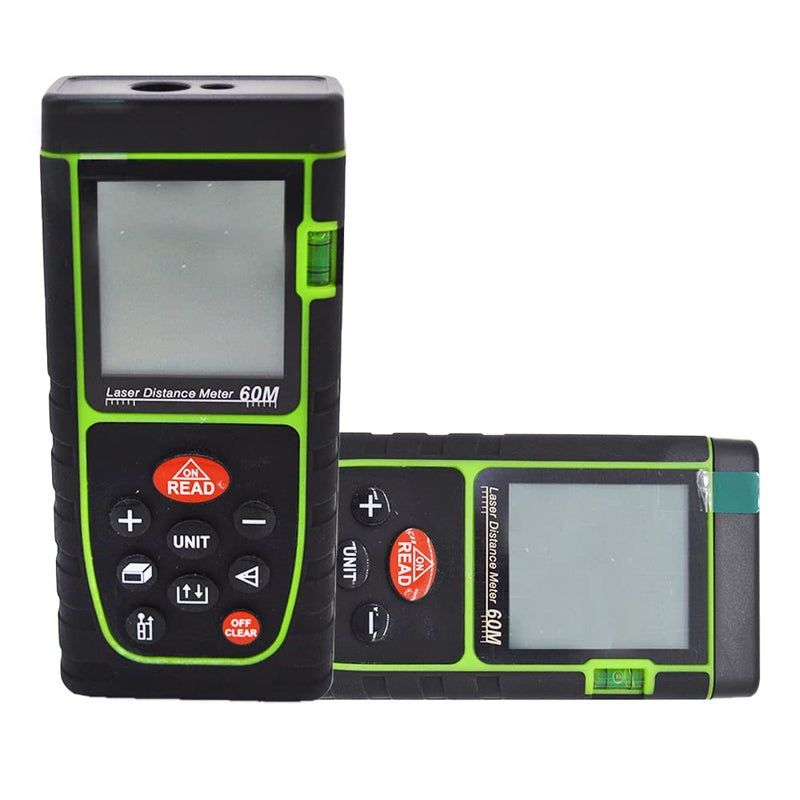 Syga SYGA Digital Laser Distance Measuring Tape Tool Distance Measuring Meter Yellow 60m Colour Design May Vary  - Image 2