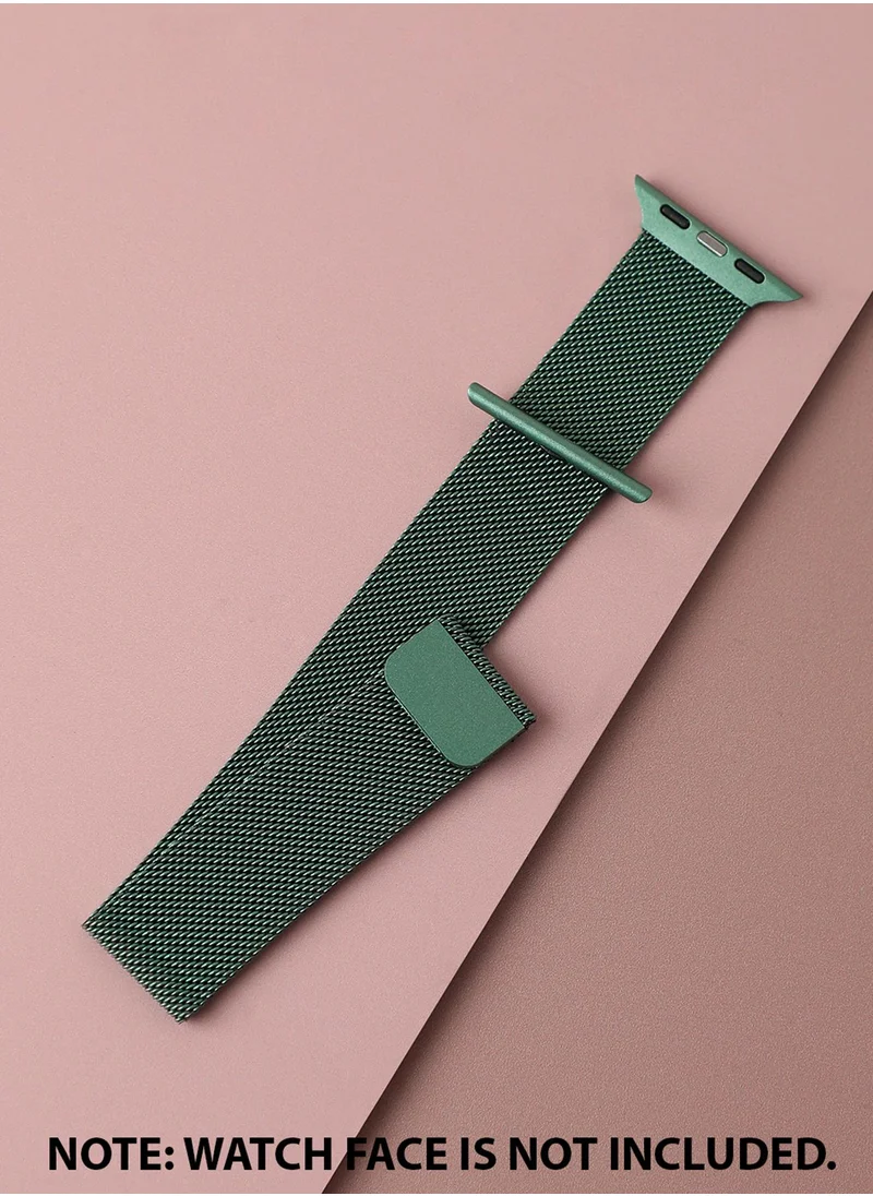 Haute Sauce Solid Casual Mesh Strap Alloy Apple Watch Strap | 42mm/44mm/45mm