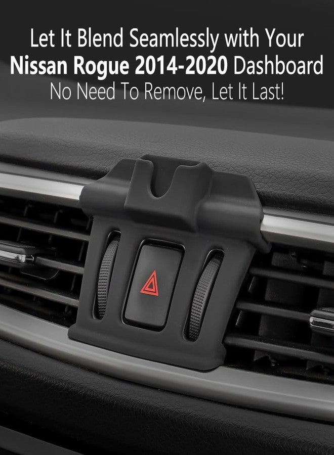 CLEC Car Phone Holder Fit for Nissan Rogue 2014-2020 Custom Rotatable for Magsafe Cell Phone Mount [20 Strong Magnets][Hands Free] - Image 5