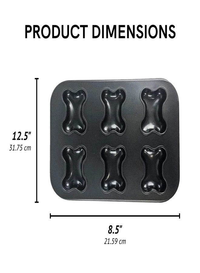 Midlee Nonstick Bone Shape Pan (Cupcake) - Image 5