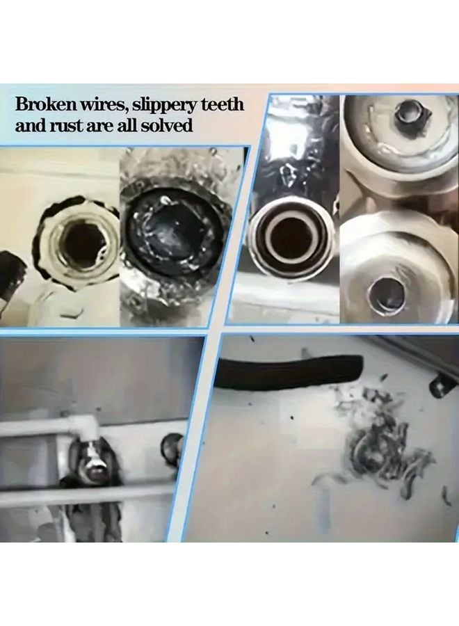 Faucet Angle Valve Disconnector Plumbing Repair Tool Portable Fitting For Water Pipe Tap Screw Cutting PP PEP Line Breakage Color As Shown - Image 5