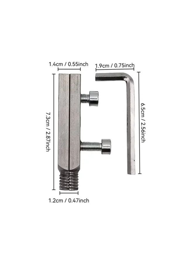 Faucet Angle Valve Disconnector Plumbing Repair Tool Portable Fitting For Water Pipe Tap Screw Cutting PP PEP Line Breakage Color As Shown - Image 4