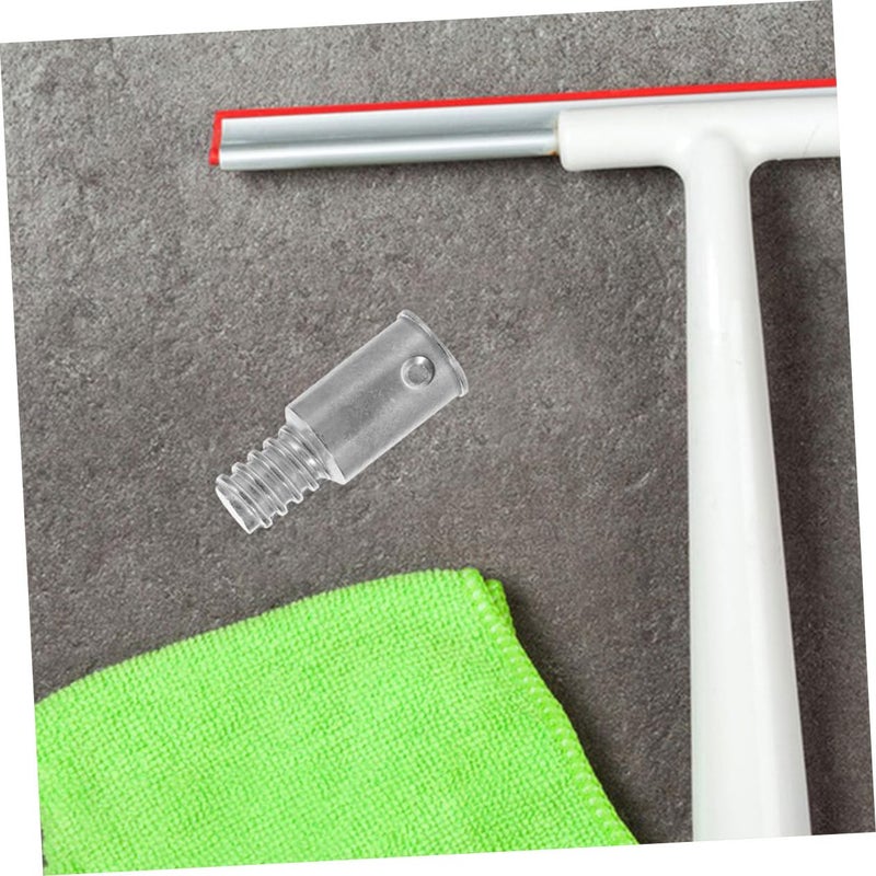2Pcs Aluminum Threaded Broom Handle Repair Kit Replacement Extension Pole For Cleaning Tools - Image 5