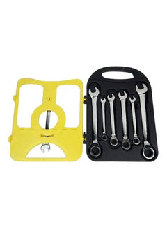 NIBEMINENT 7 Pieces Multi-Function Wrench Tool Set multicolour 30x3x21.5cm 