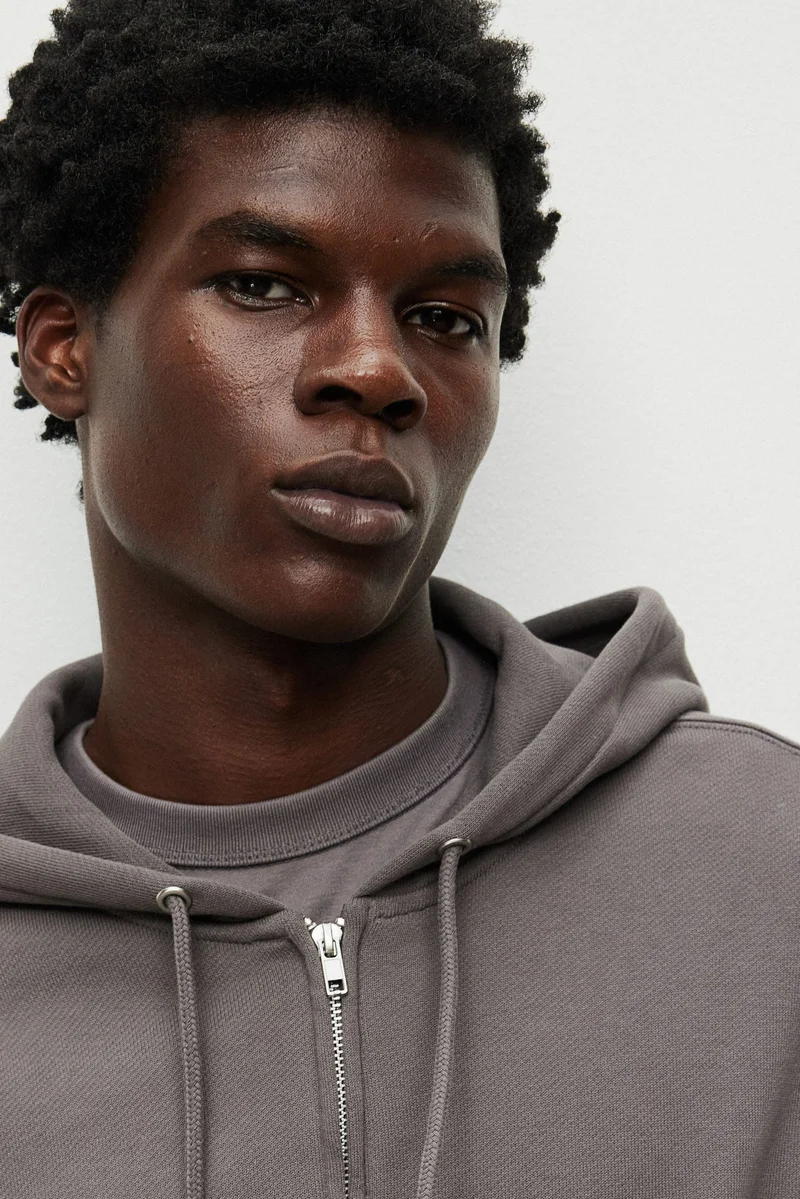 H&M Zip-through hoodie Regular Fit