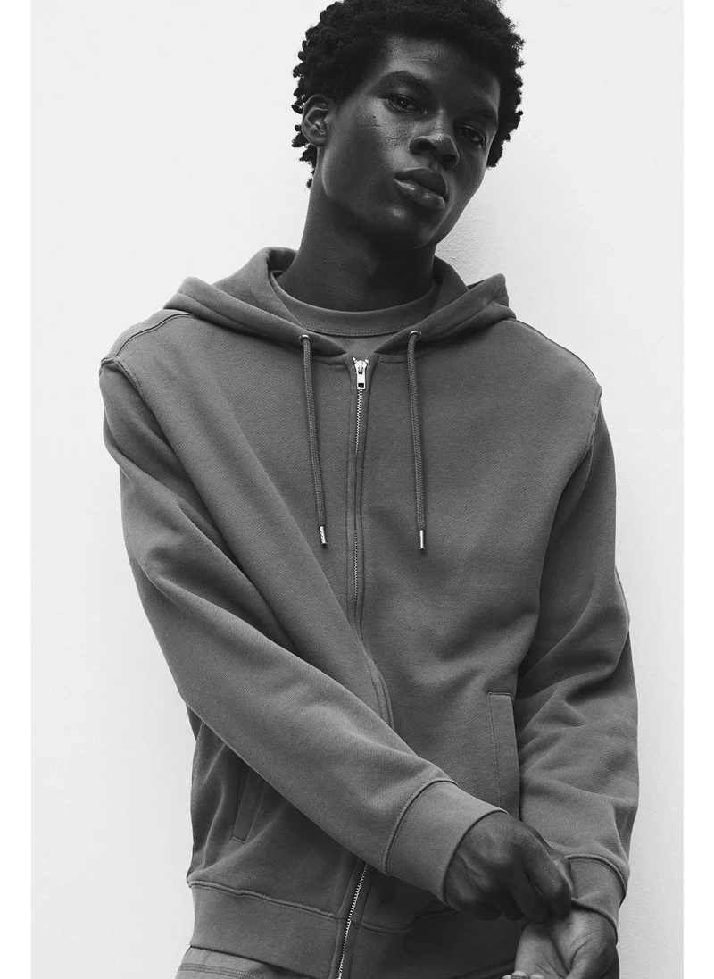 H&M Zip-through hoodie Regular Fit
