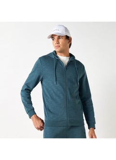 Kappa Kappa Logo Embroidered Hooded Sweatshirt with Pockets  - Image 1