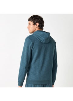 Kappa Kappa Logo Embroidered Hooded Sweatshirt with Pockets  - Image 3