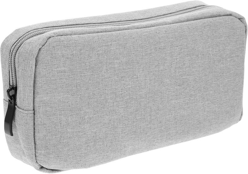 KESYOO Large Neutral Color Electronics Accessories Organizer Bag, Travel Electronic Cable Storage Pouch with Oxford Cloth, Portable Data Line and Charger Carrying Case for Earphones - Image 1