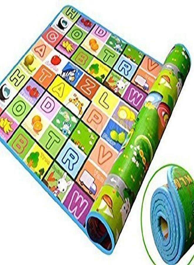 Vruta Mall India Waterproof Double-Sided Child Activity Foam Floor Soft Kid Educational Gym Crawl Ocean Zoo Carpet Baby Play Mat, 120x180cm - Image 3