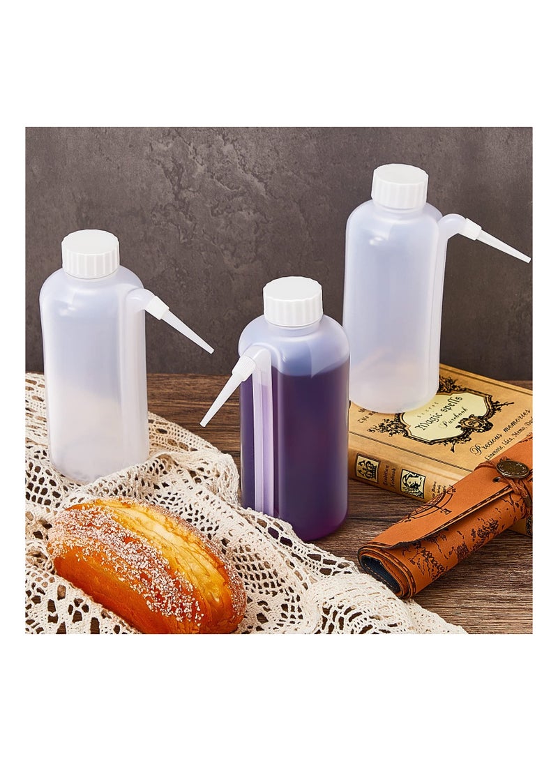 5 Pieces Communion Cup Filler, Church Juice Dispenser Side Straw Bottle Filler Holy Condiment Container Ceremony Squeeze Bottles Religious Event Dispenser for Ceremony Communion Supplies, 17 oz - Image 2