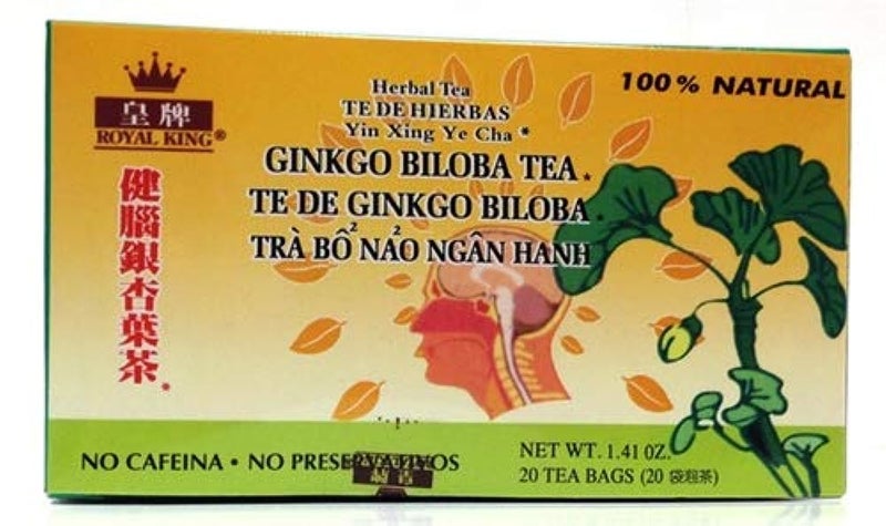 Royal King Ginkgo Biloba Tea 20 Bags - Image 3