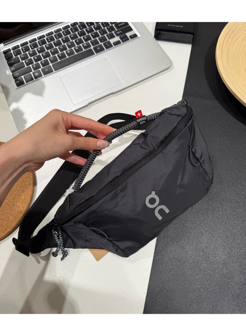 ON Running 2L Waist Bag for Commuting, Crossbody Bag, Casual and Portable Waist Bag Essential Small Reporter's Bag - Image 1