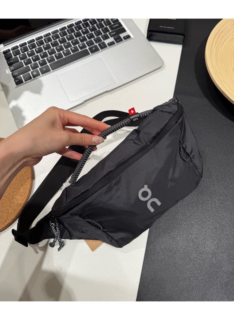 ON Running 2L Waist Bag for Commuting, Crossbody Bag, Casual and Portable Waist Bag Essential Small Reporter's Bag - Image 2