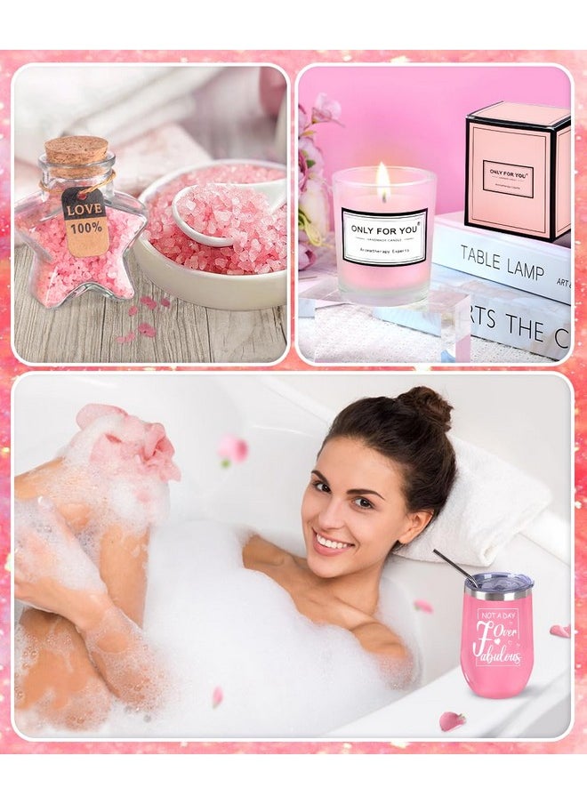 TOLOYE Birthday Gifts For Women, Relaxing Spa Gifts For Women, Gifts For Women With Insulated Tumblers, Happy Birthday Gifts Basket, Unique Gifts For Mom Friend Girls Her Sister Wife Female Coworker Bestie  - Image 5