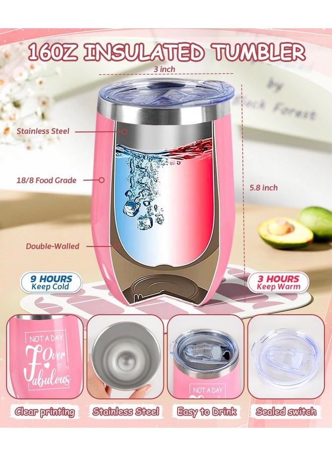 TOLOYE Birthday Gifts For Women, Relaxing Spa Gifts For Women, Gifts For Women With Insulated Tumblers, Happy Birthday Gifts Basket, Unique Gifts For Mom Friend Girls Her Sister Wife Female Coworker Bestie  - Image 3