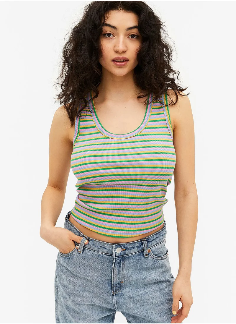 MONKI Scoop Neck Tank Top