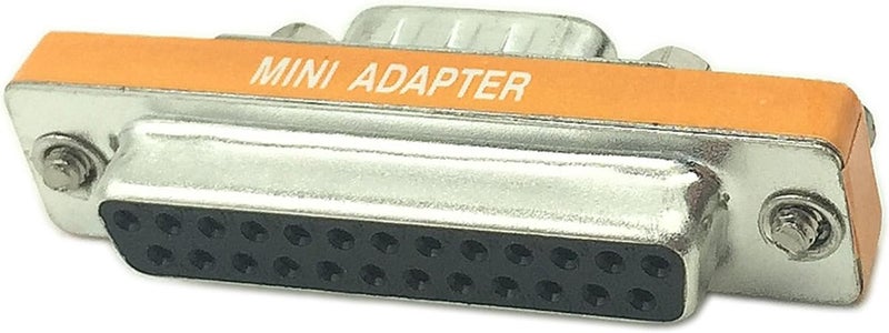 CERRXIAN LEMENG DB9 Male to DB25 Female Mini Serial Port Cable Adapter Gender Changer - Image 2