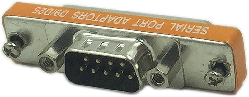 CERRXIAN LEMENG DB9 Male to DB25 Female Mini Serial Port Cable Adapter Gender Changer - Image 1