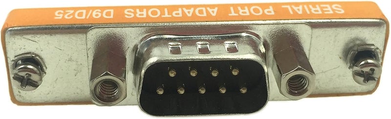 CERRXIAN LEMENG DB9 Male to DB25 Female Mini Serial Port Cable Adapter Gender Changer - Image 3