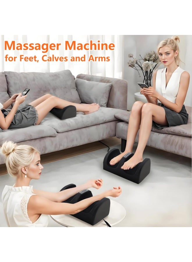 بورتوني جهاز تدليك ضغط الهواء للساق، جهاز عجن كهربائي لتحسين الدورة الدموية وتخفيف آلام القدم والكاحل والساق - Image 4