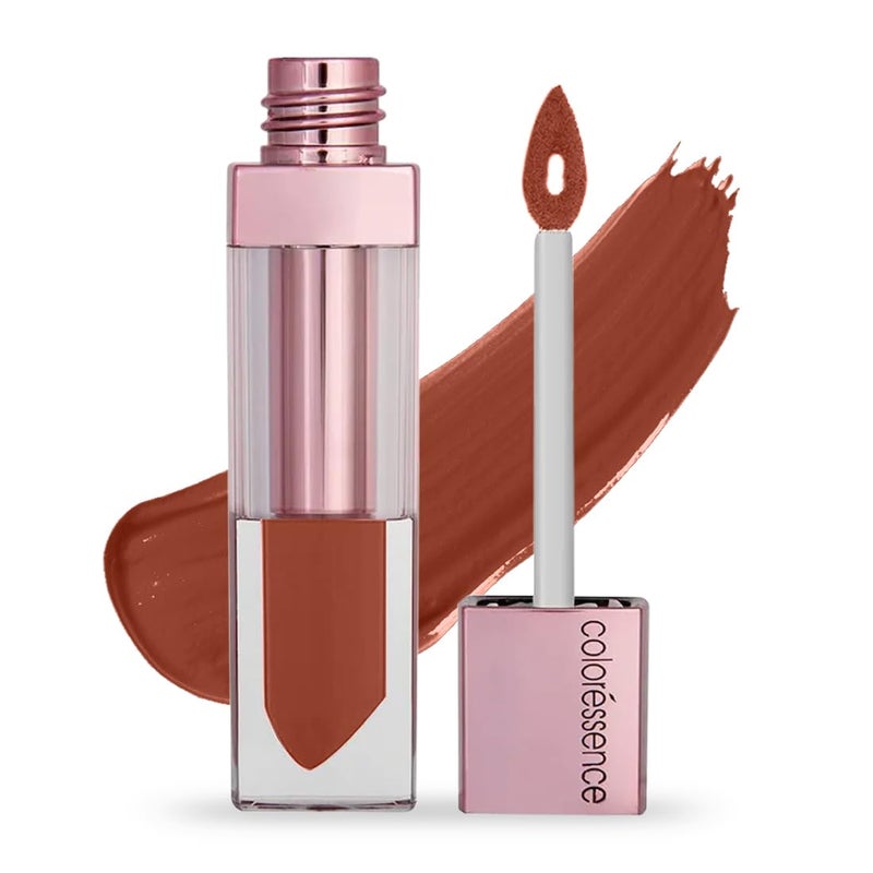 Coloressence Roseate OhMyKiss Transfer Proof Liquid Lipsticks Hydrating Matte Effect Super Pigmented Quick DryPaprika Flame6ml - Image 1