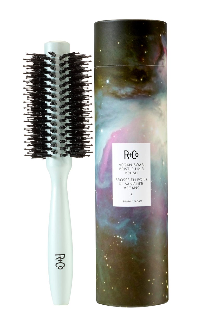 R+Co Vegan Boar Bristle Hair Brush #3 (58 mm) - Image 1