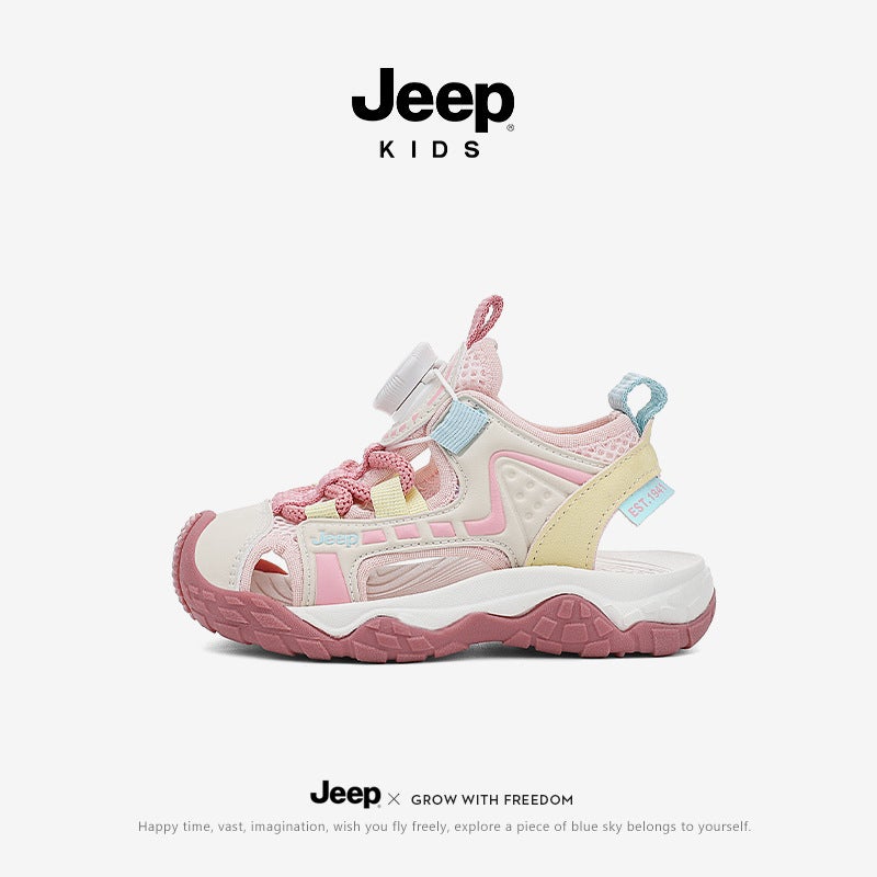 [Size 22-30] Jeep Kidsren'S Outdoor Sports Sandals Boys' Shoes Girls' Baby River Tracing Shoes - Image 1