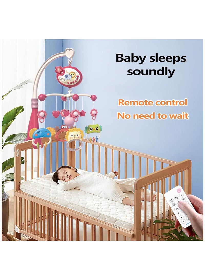 YelaJoy Baby Music Crib Rattle,Crib toys hanging with Light and Music Box with Starry Sky Projection Function,Toys for Newborns 0-24 Months - Image 5