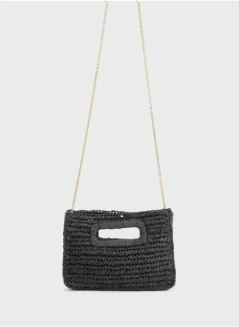 MANGO Natural Fibre Bag