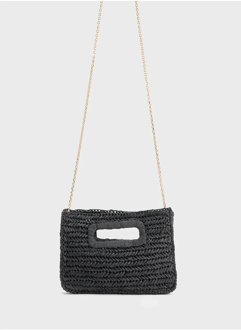 MANGO Natural Fibre Bag
