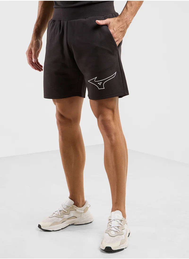 Mizuno Athletics Ribbed Shorts