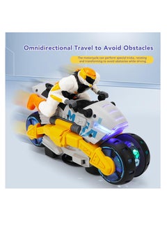 MUMS PLANET 360 Degree Stunt Motorcycle with Music and Light for Kids Ages 4, 5, 6, 7, 8 and Up - Kids Games - Moving Games - Development Games  - Image 4