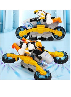 MUMS PLANET 360 Degree Stunt Motorcycle with Music and Light for Kids Ages 4, 5, 6, 7, 8 and Up - Kids Games - Moving Games - Development Games  - Image 2