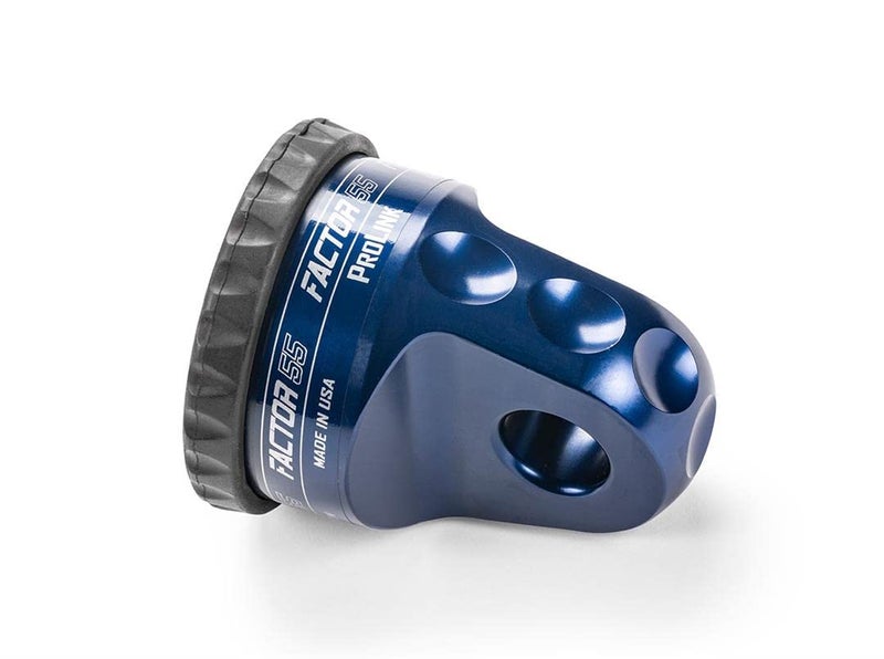 Factor 55 00015-02 Prolink Original Shackle Mount Replaces Winch Hook with a Stronger Shackle D Ring Mount Max Load Rating 16,000 lb. Ideal for 4x4 Off Road Adventures - Blue - Image 5