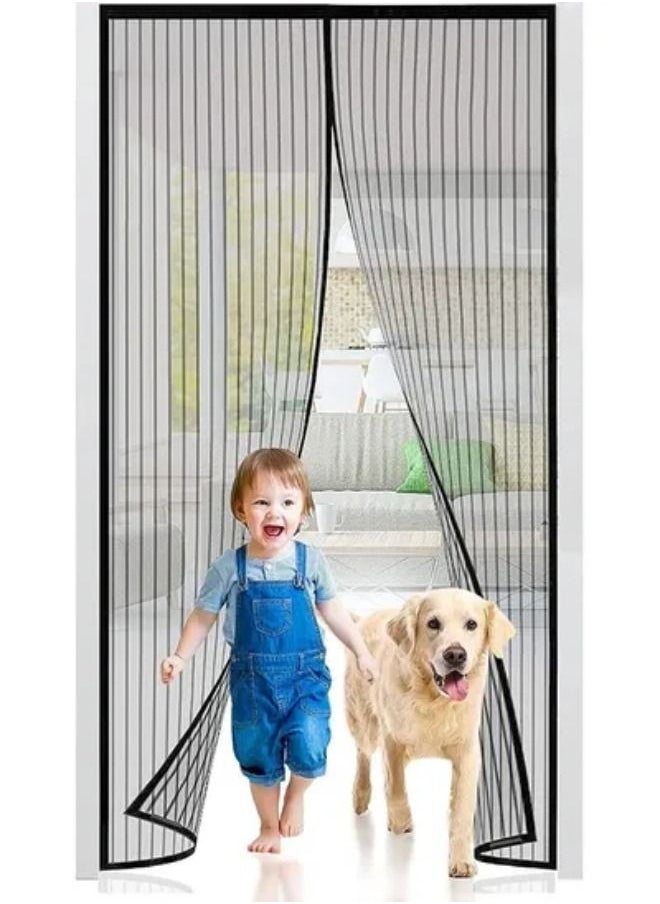 Genetic Magnetic Closure Heavy Duty Mesh Screen Doors With Magnets 