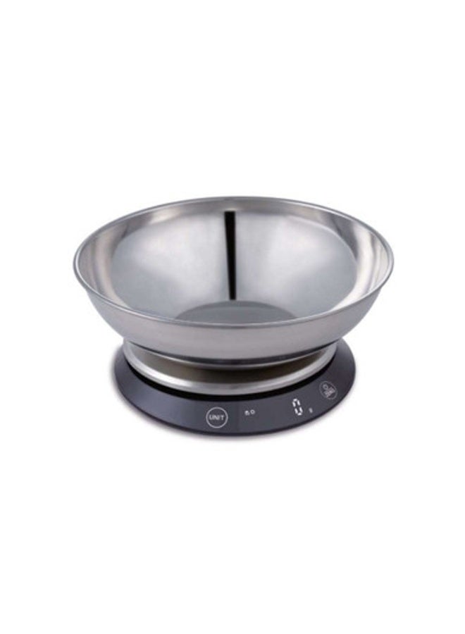 Arshia Digital Kitchen Scale with Stainless Steel Bowl – LCD Display – High Precision up to 5kg - Image 1