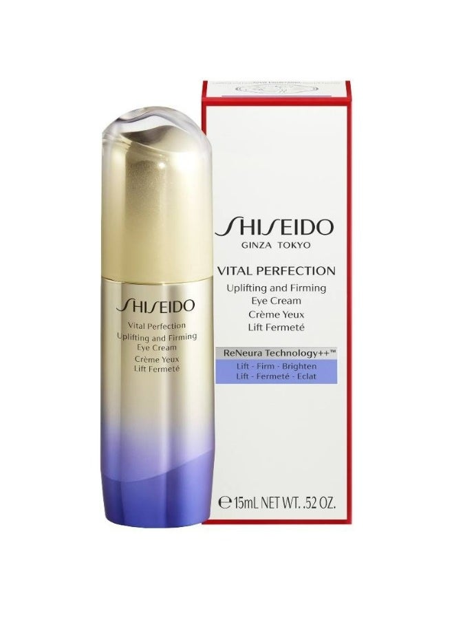 Shiseido Vital Perfection Uplifting And Firming Eye Cream 15 ml  - Image 3