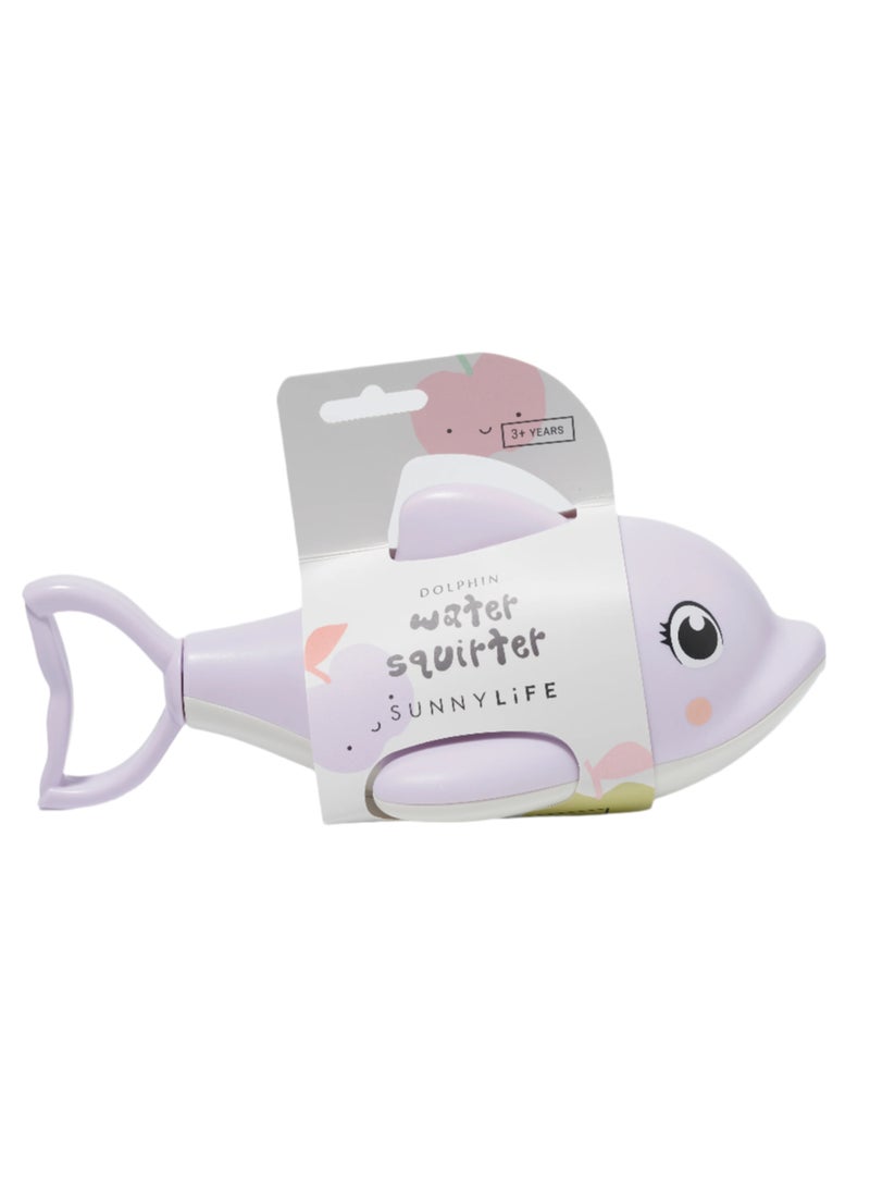 SUNNY LIFE Dolphin Water Squirter For Bath Time Or Swimming Pool Pastel Lilac  - Image 4