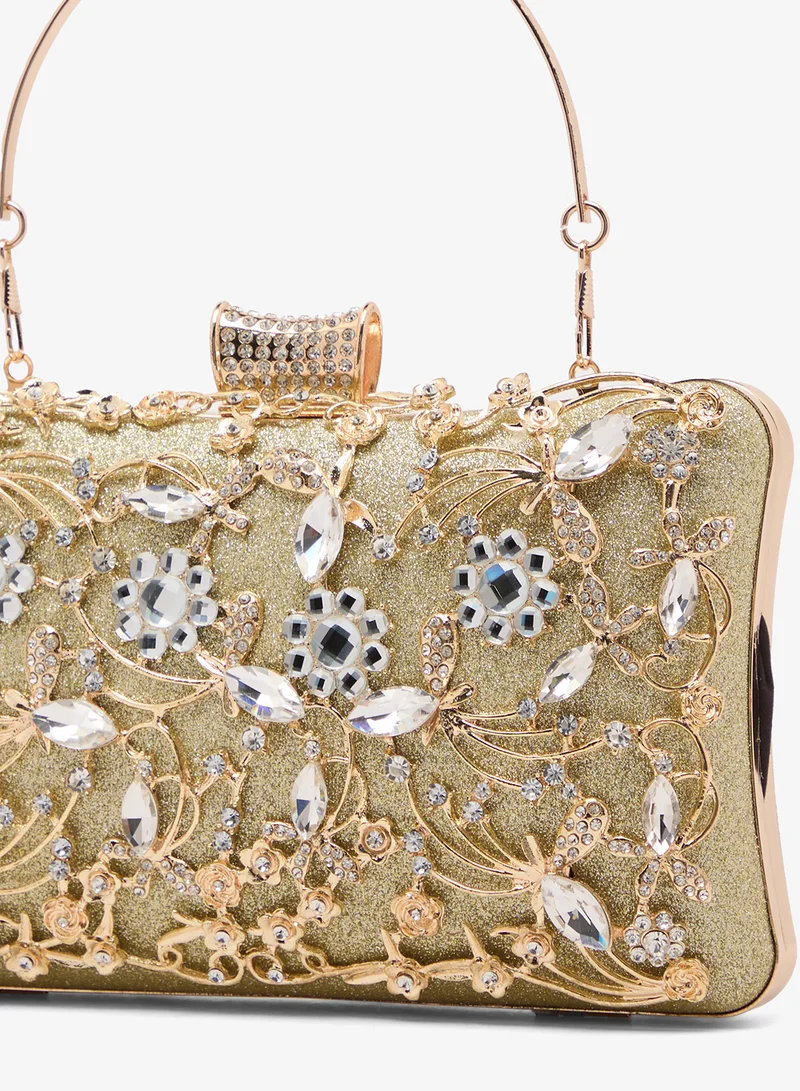 Ella Limited Edition  All Over Embellished Clutch Bag for Women | Best Price UAE