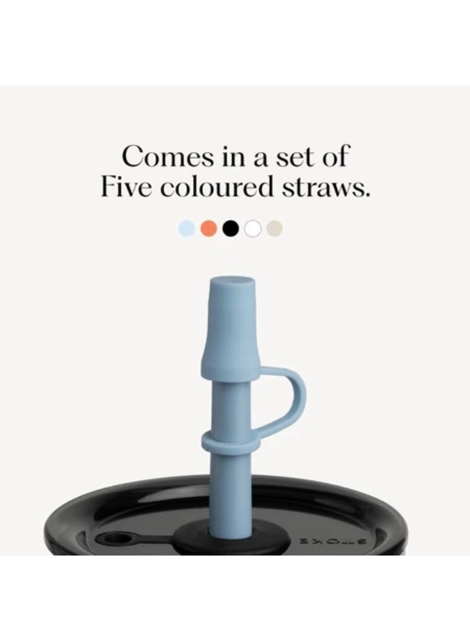 STTOKE Leakproof 20oz Straw Tip Cover | Accessories | Only Compatible to 590ml (20oz)(Slated Grey) - Image 2
