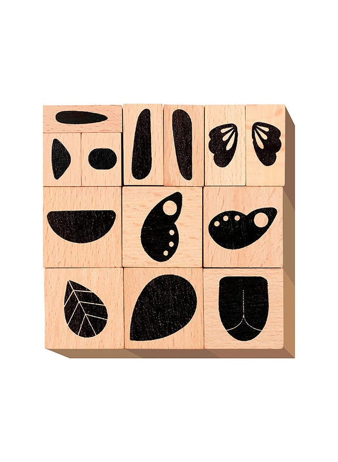 Avenir Stamp and Match Create Little Bugs Craft Imaginative Bugs With 15 Wooden Stamps, Spark Imagination & Cognitive Development Exciting Craft Kit for Kids 3+  - Image 4