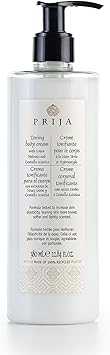 Prija Toning Body Cream Boosts Hydration and Elasticity with Avocado Oil and Green Walnut Extract Lightly Scented Vegan Friendly Moisturising Body Cream with Centella Asiatica 380ml - Image 1