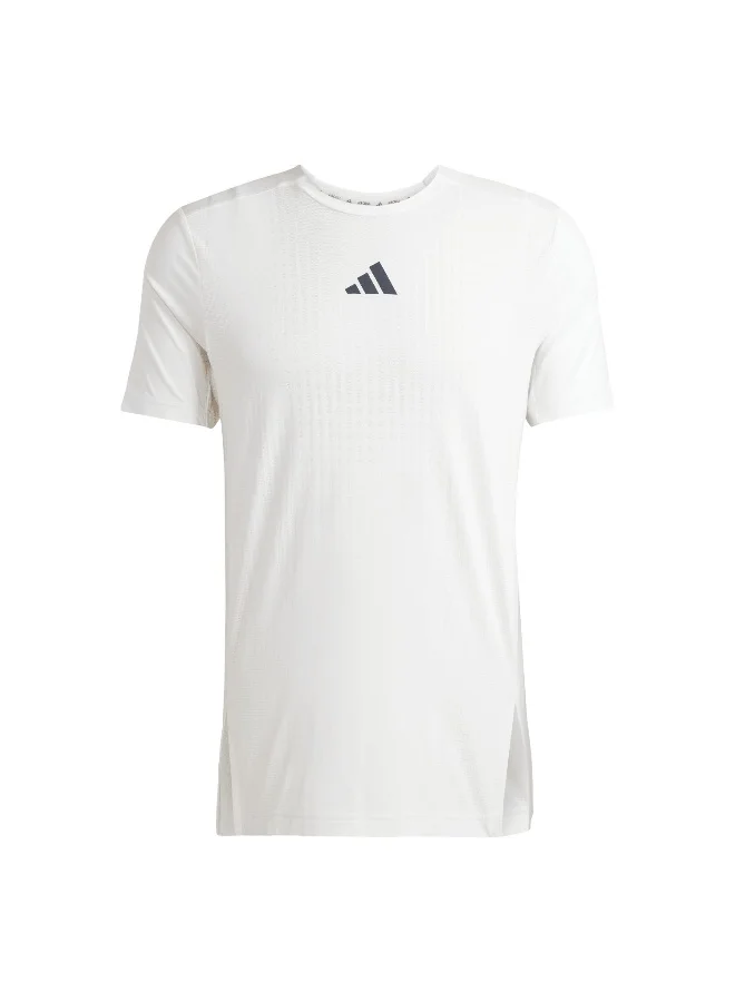 adidas Adidas Airchill Tee White T-Shirt (Short Sleeve) T-Shirts For Men