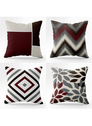 Garnet/Slate/Beige