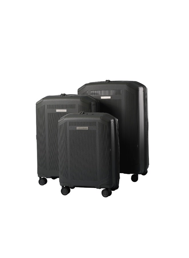 Sonada Unbreakable Luggage Unisex ,Double Zipper ,Expandable, TSA Lock With 4 Double Silent Wheels Set of 4( Grey) - Image 2
