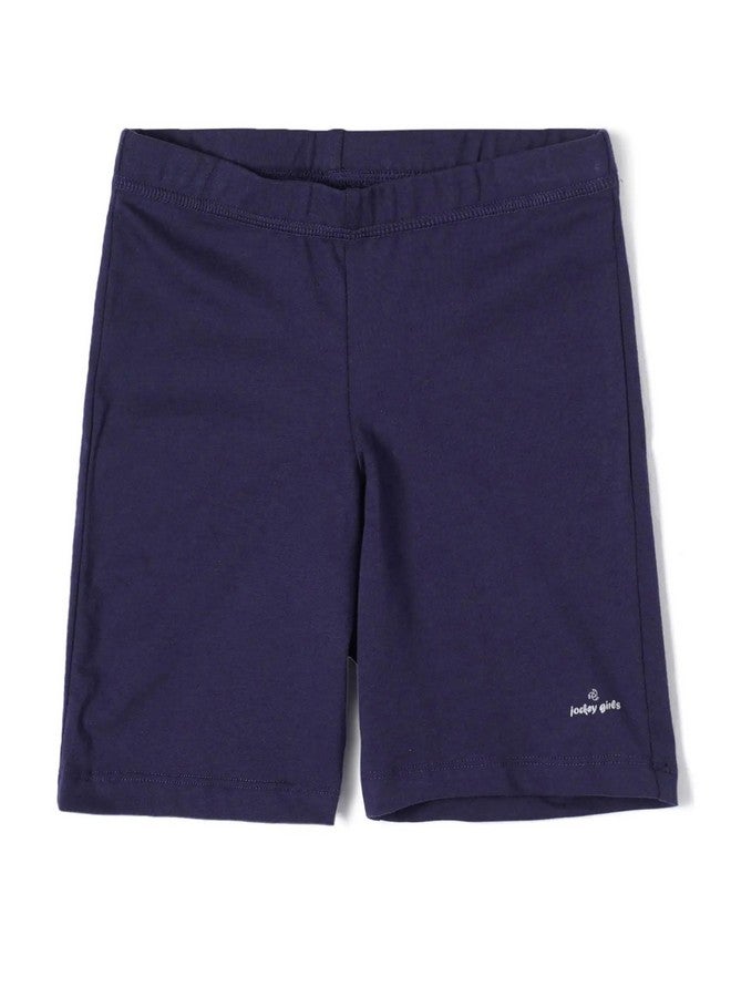 JOCKEY Jockey Girls cotton Knicker Pants (Pack of 1) (SG03_Classic Navy_8_Classic Navy_7 Years - 8 Years)  - Image 1